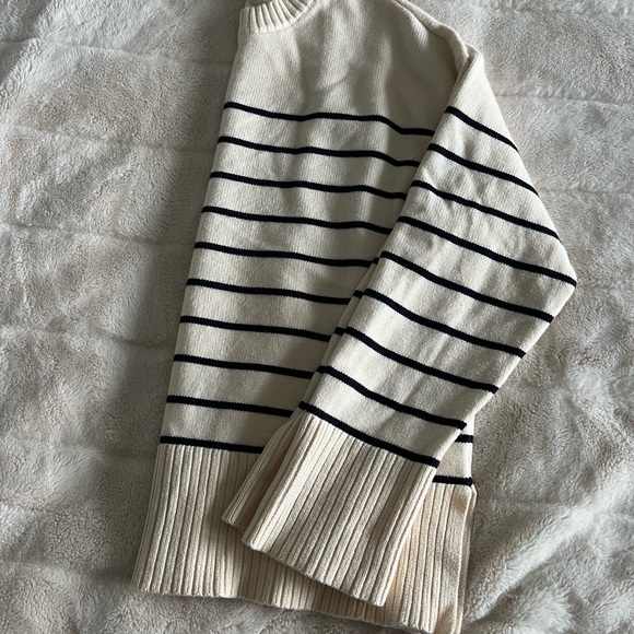 Zara Striped Knit Sweater S - Picture 3 of 4